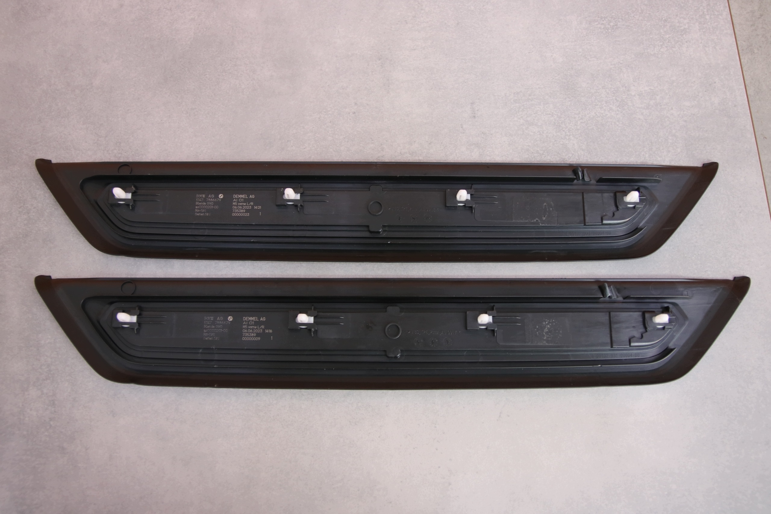 BMW M5 G90 G99 mouldings caps threshold front front 7886679