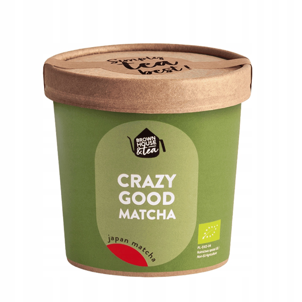 Crazy Good Matcha, japońska matcha ceremonialna Bio, 40g| Brown House & Tea