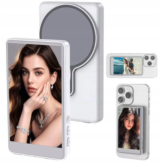 Magnetický Displej Monitor Pořizování Fotografií Selfie Zadní Fotoaparát Iphone android