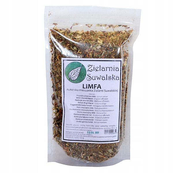 

Zielarnia suwalska Mieszanka Ziołowa Limfa 250g