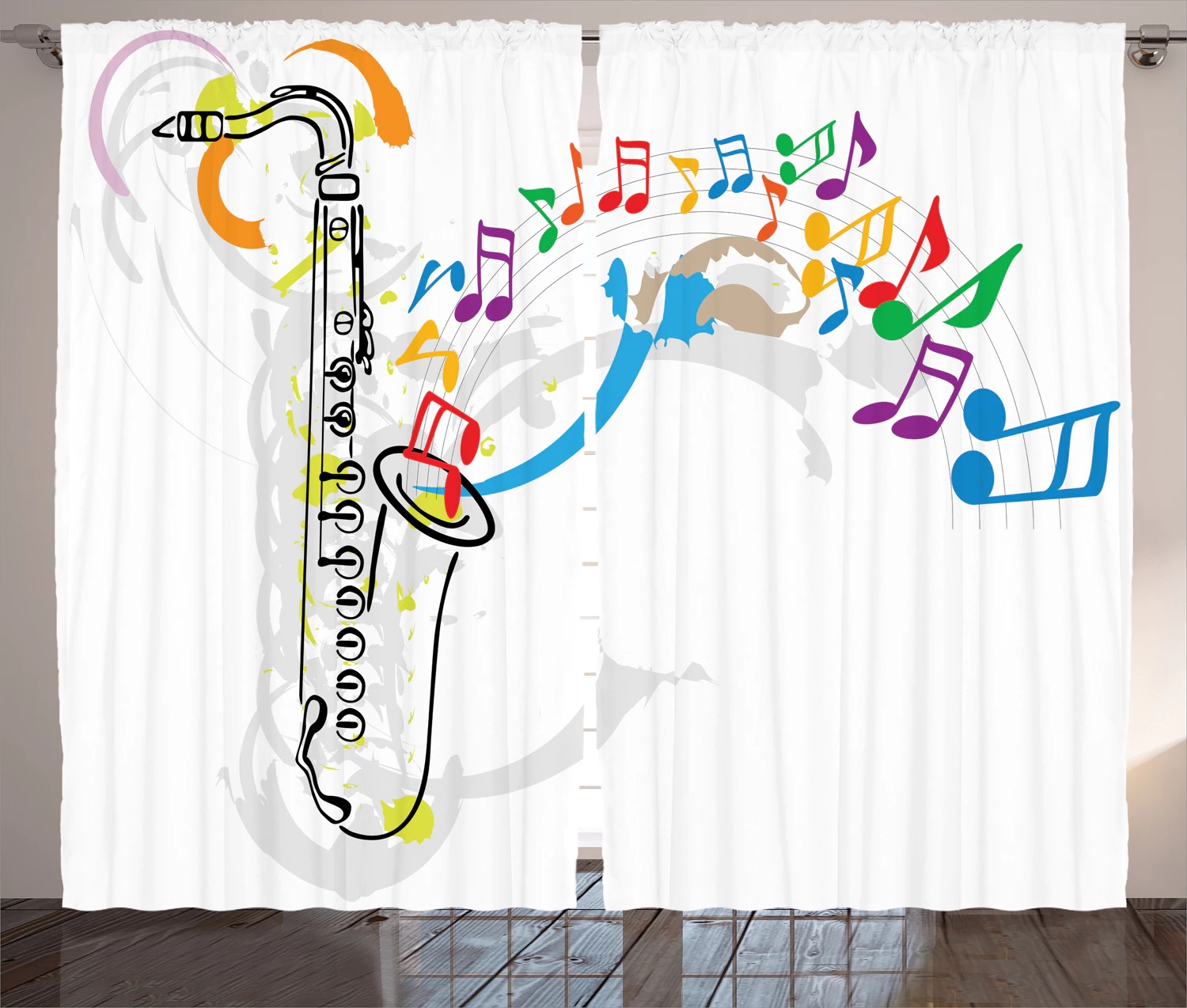 

Jazz, Zasłony gotowe, 280x260cm