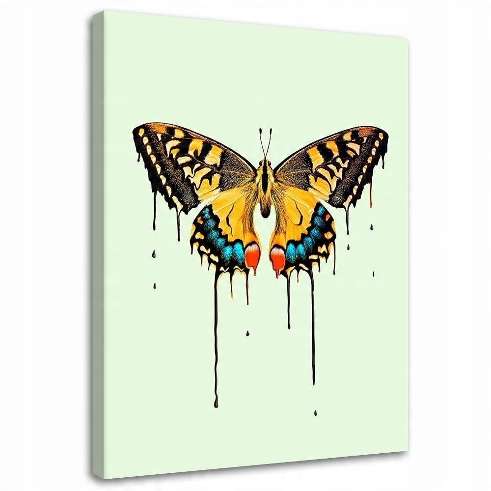 

Obraz Do Salonu Malowany Motyl Canvas 40x60