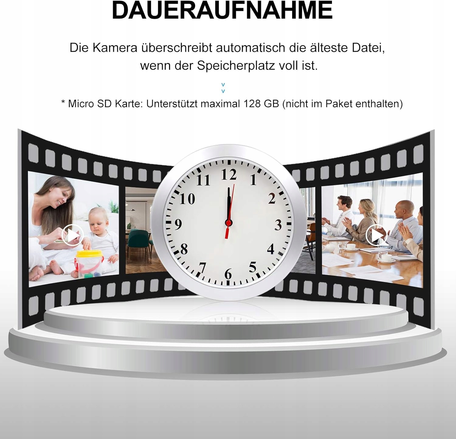 Kamera monitoringowa, HD1080p, ukryta minikamera wideorejestrator Model kamera szpiegowska