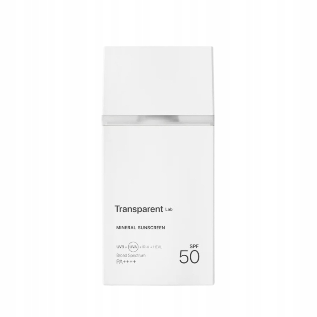 Transparent Lab Mineral Sunscreen SPF50+ 100 ml Krem przeciwsłoneczny