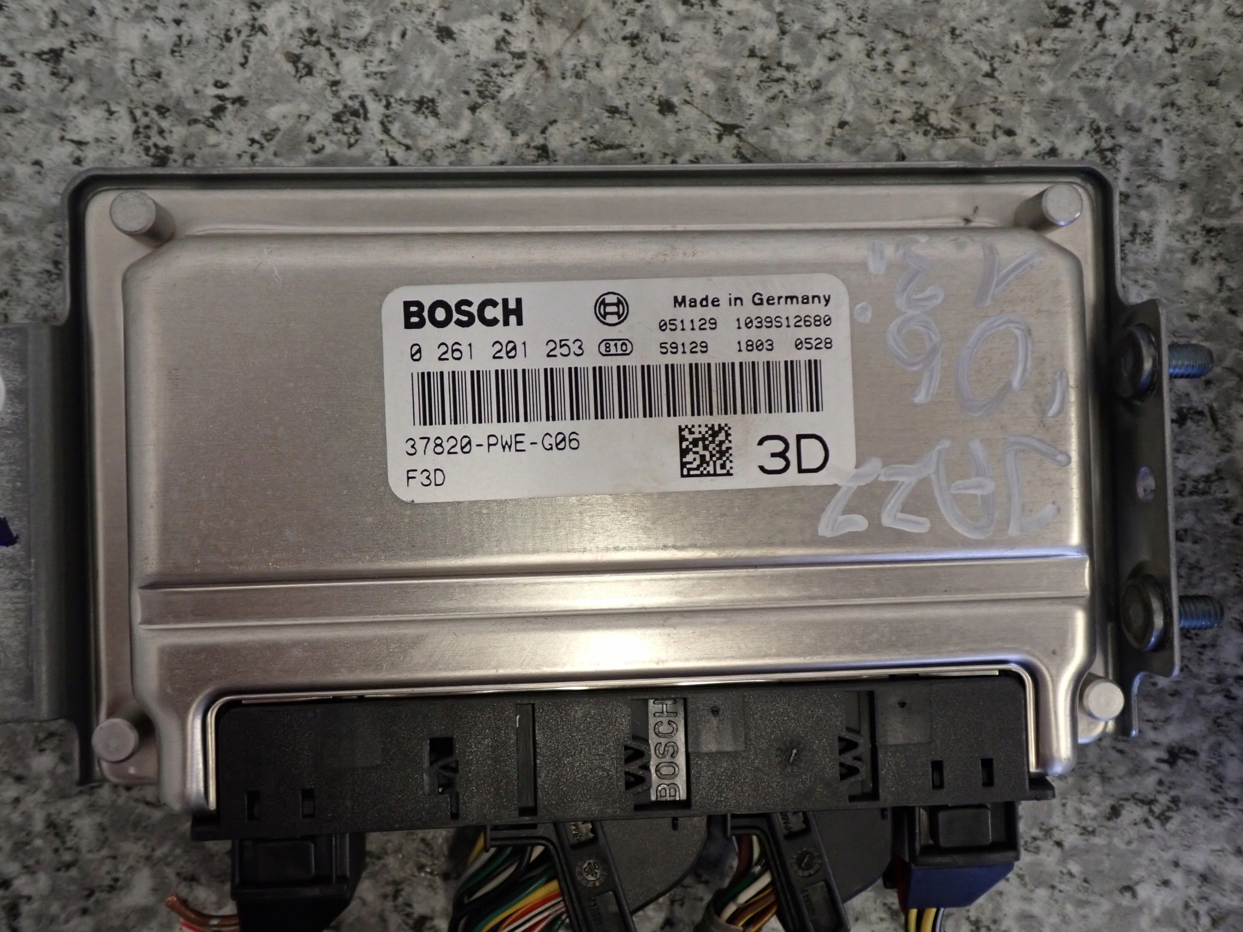 HONDA JAZZ 02-07 ZESTAW STARTOWY KOMPUTER STACYJKA Producent części Honda OE