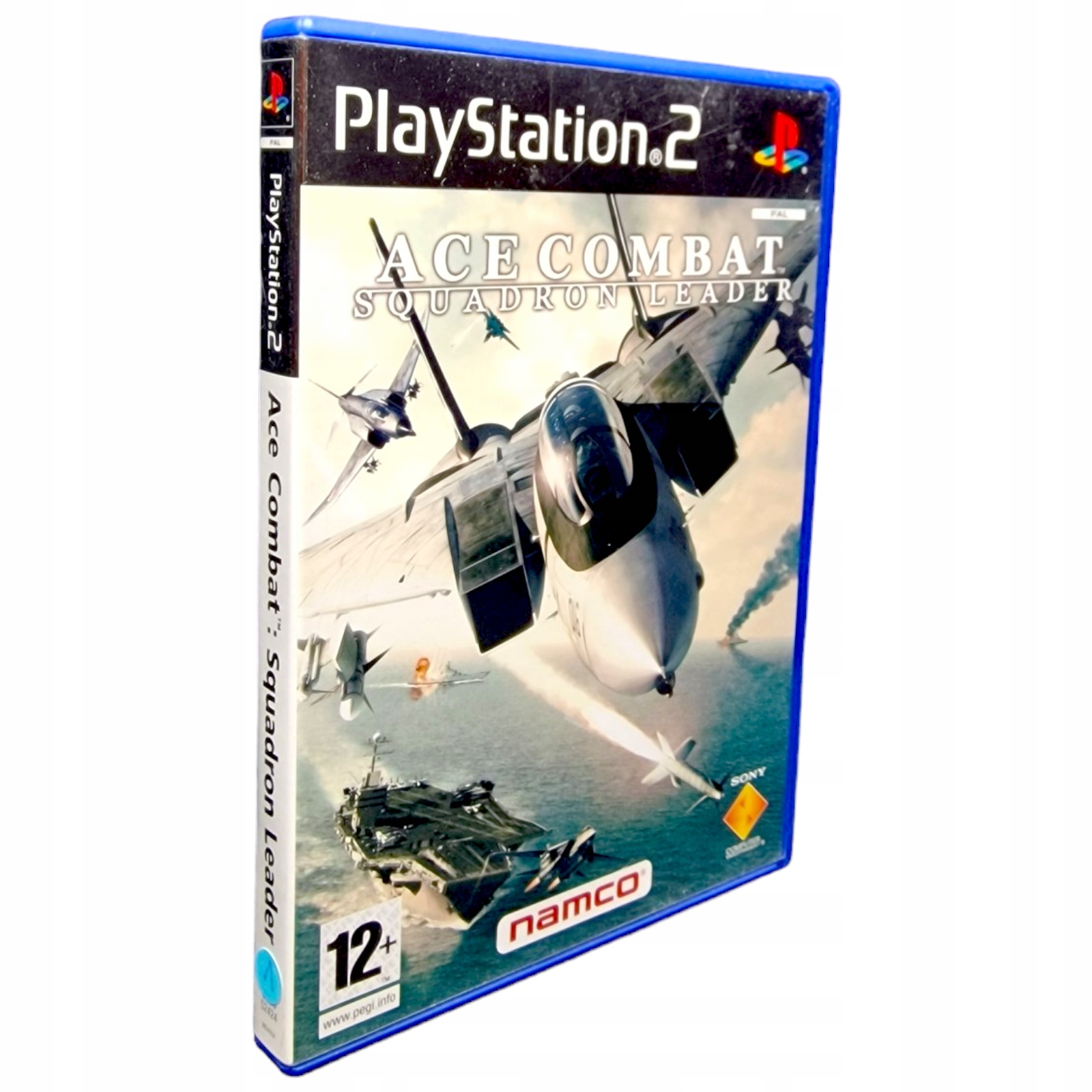 Gra Ace Combat Squadron Leader Sony PlayStation 2 PS2 symulator mysliwca #2 Platforma PlayStation 2 (PS2)