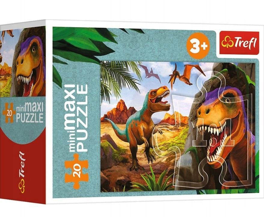 

Puzzle Trefl miniMaxi Poznaj świat dinozaurów 20