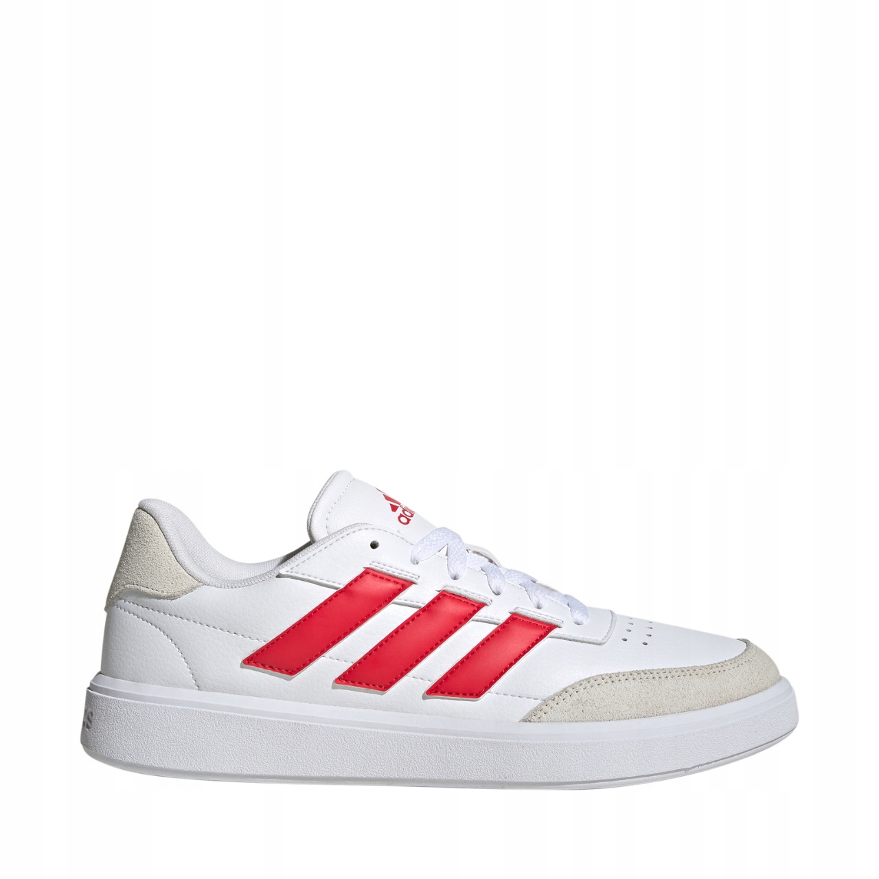 Pánské boty adidas Courtblock bílo-červené JP5342 Vel. 41 1/3