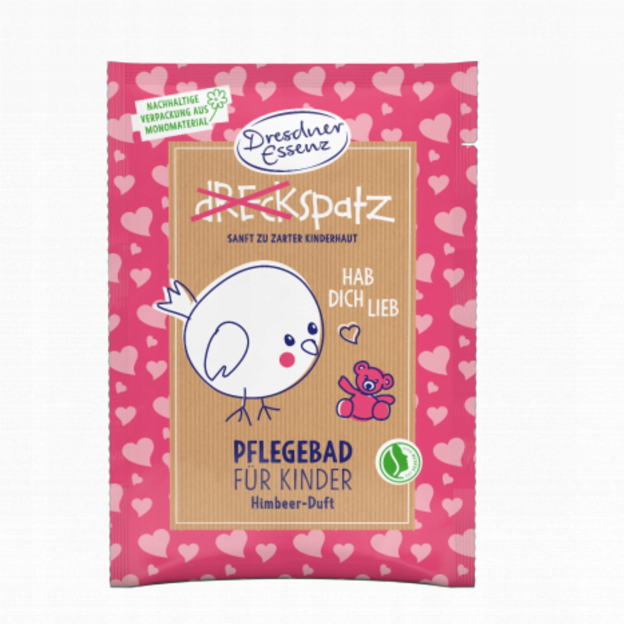 Sól do kąpieli malinowa Kocham Cię 50 g Dresdner