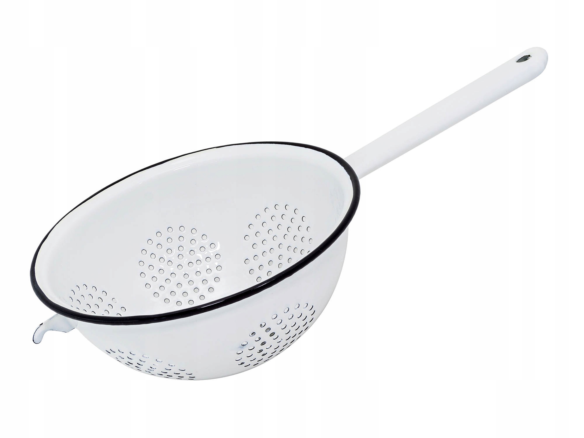 

Cedzak emaliowany sitko durszlak 20cm z rączką