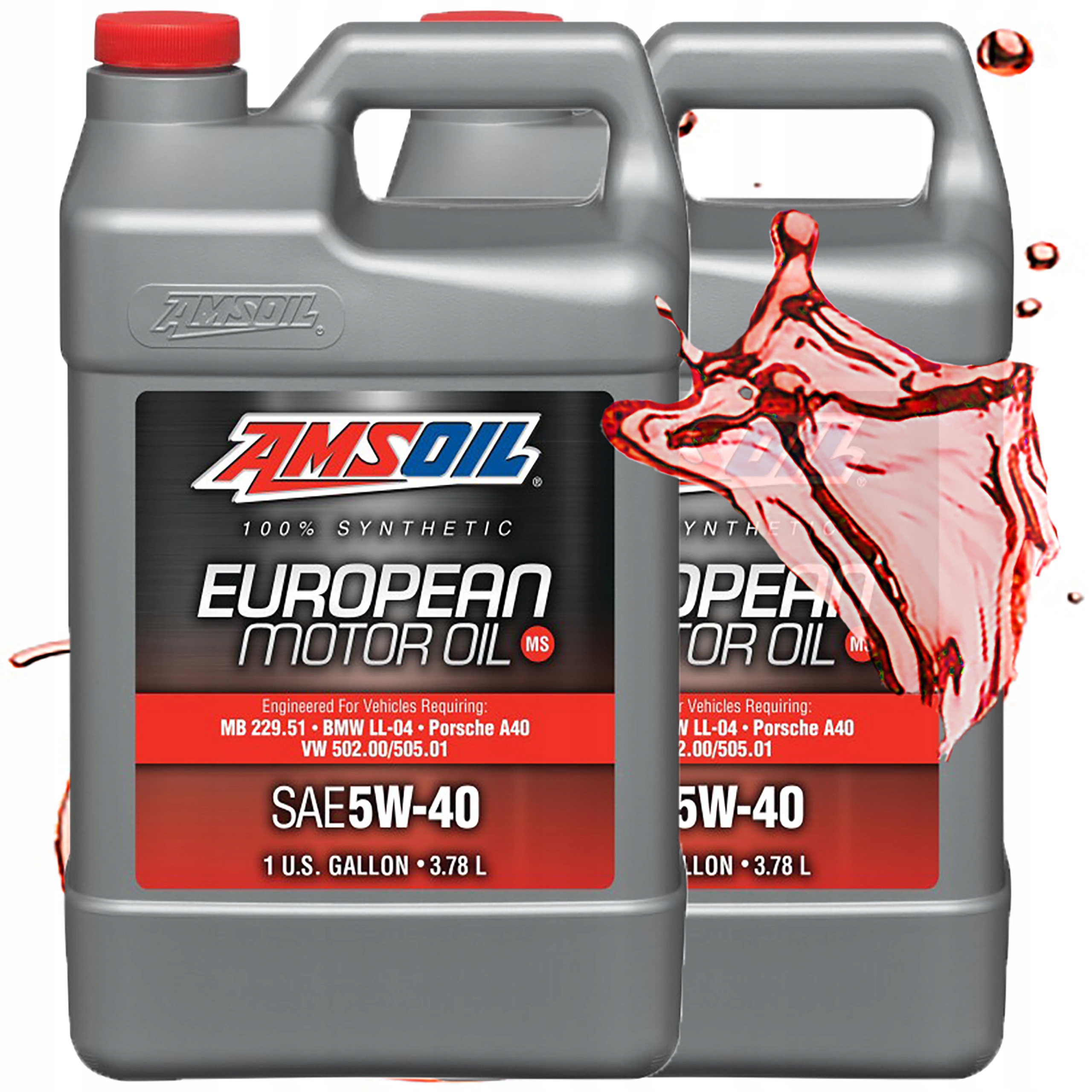 Syntetický Motorový Olej Amsoil 5V40 European Motor Oil C3 Dpf Afl 7,56 L