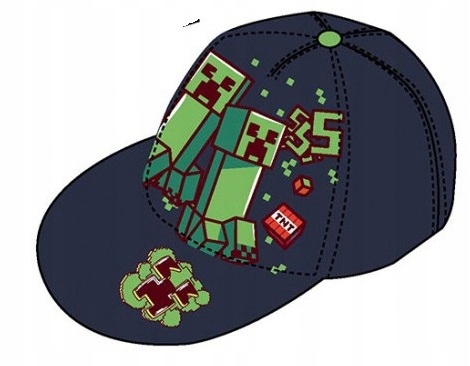

Czapka Z Daszkiem Minecraft 54 cm