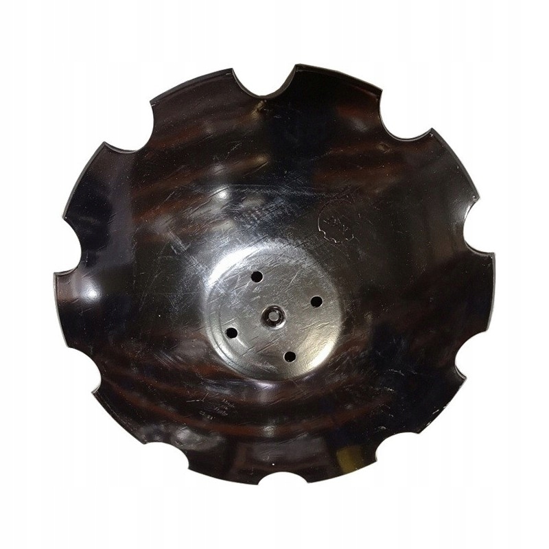 Talíř pro talířový agregát, ozubený 580 mm, 4-otvorový, tloušťka 5 mm