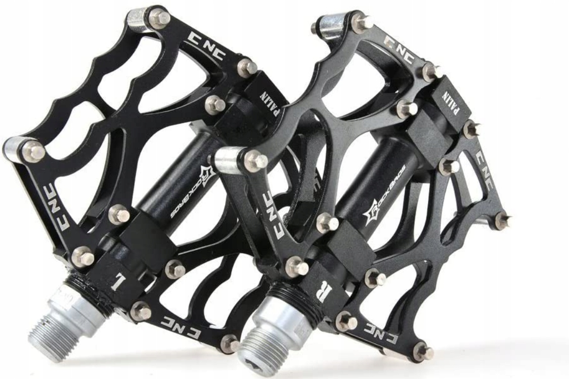 PEDAŁY PLATFORMOWE ALUMINIUM LEKKIE ROCKRBOS MTB ROWEROWE UNIWERSALNE PRO Marka Rockbros