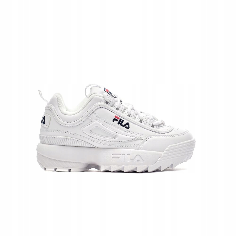 Fila Buty Sportowe Dziecięce Białe Sznurowane 33 J_c