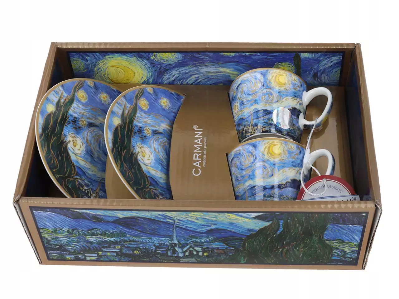 Komplet 2 filiżanek espresso - Van Gogh, Noc 100ml Kod producenta 830-0700