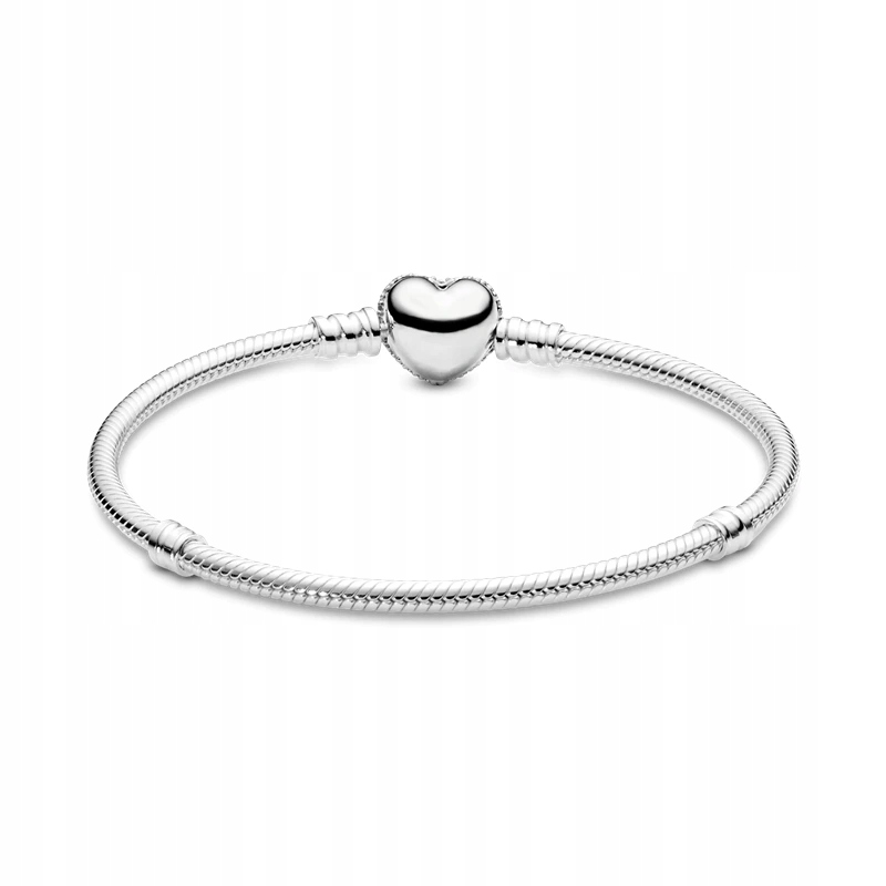 BRANSOLETKA Z SERCEM baza do zawieszek 16 cm Marka Inna marka