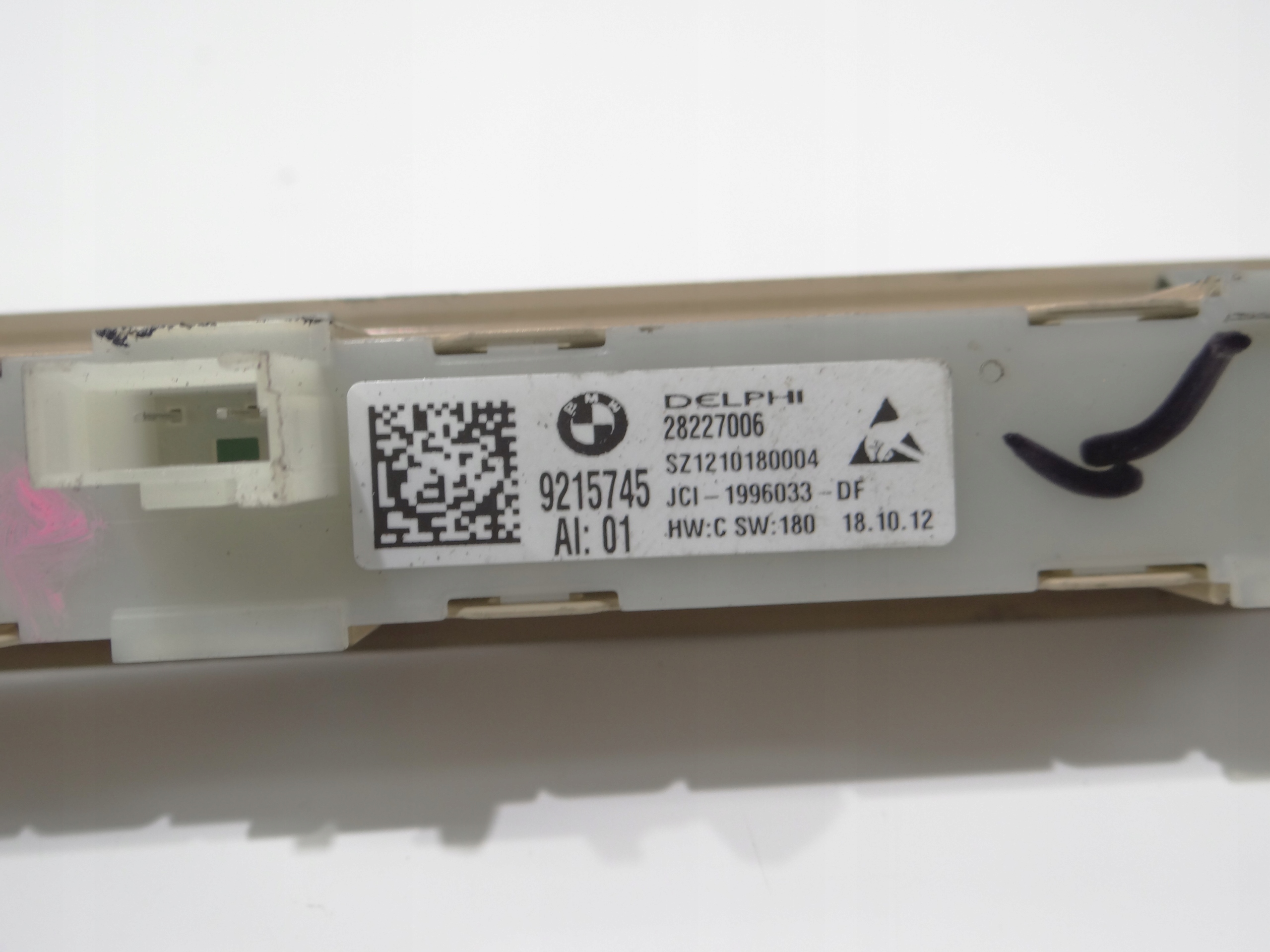 PANEL switch seat right BMW F11 9215745