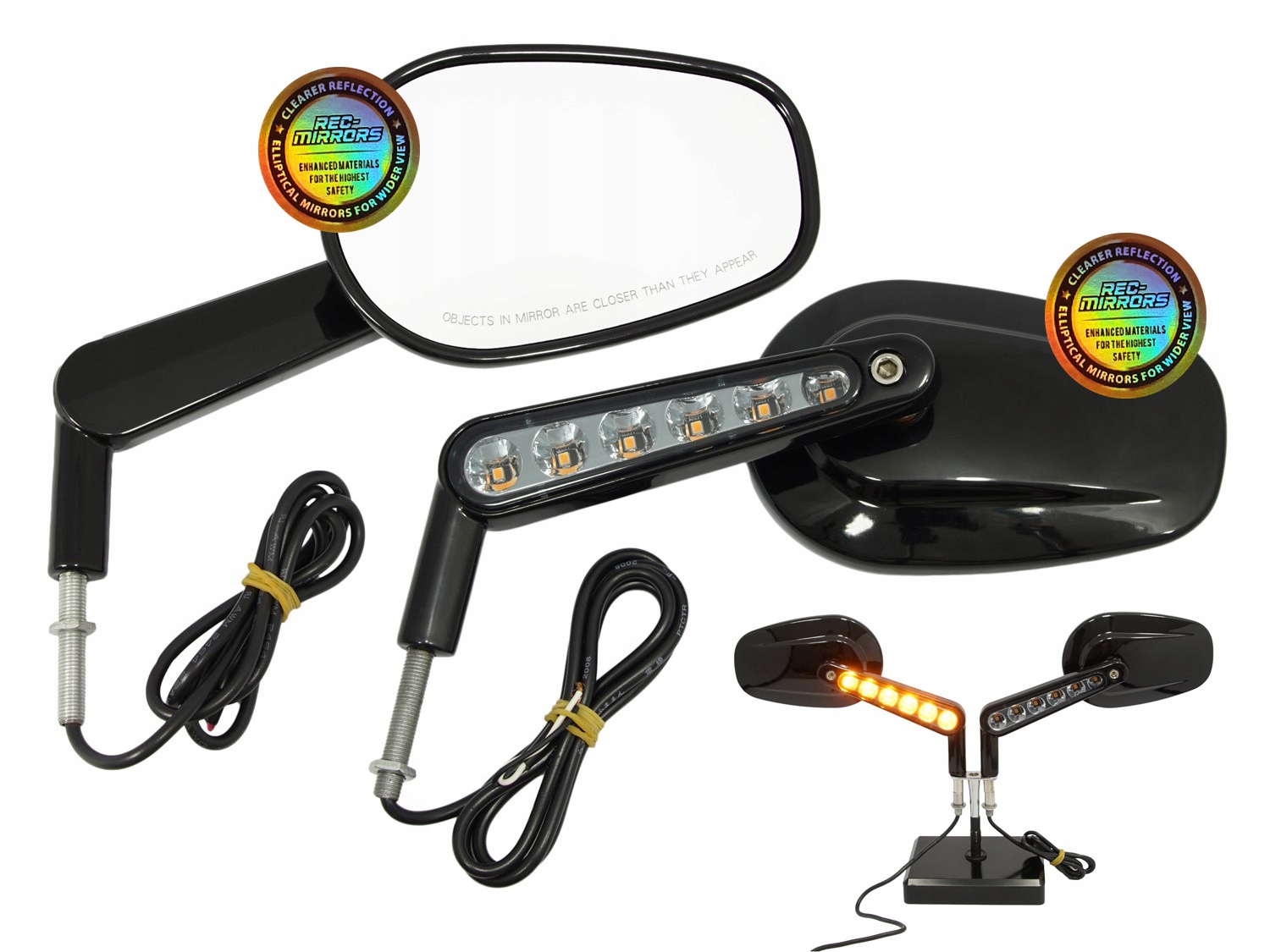 

lusterka kierunkowskazy do Harley Touring 82-22