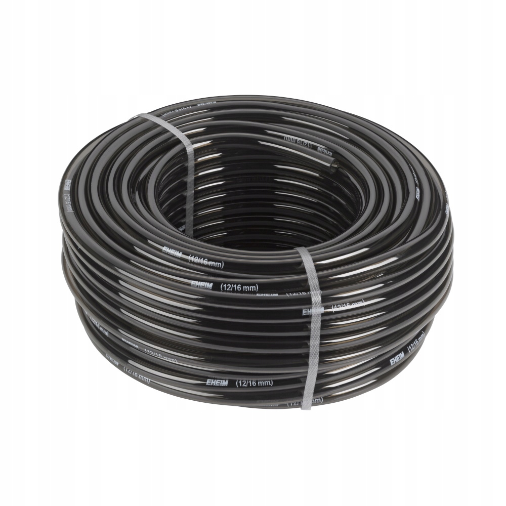 Levně Akvarijní Hadice K Filtru Ohebná Trubička Na Vodu Šedá Pro Akvárium 12/16 MM 50 M