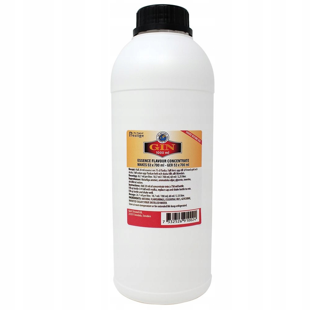 Esencja Zaprawka Smakowa Gin 1000ml