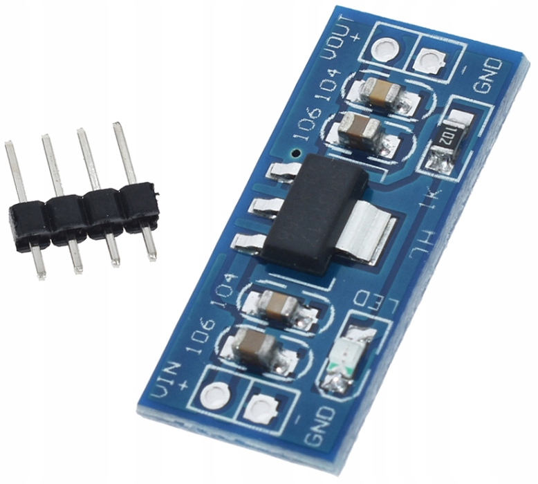 

AMS1117 3,3V Mini moduł zasilania