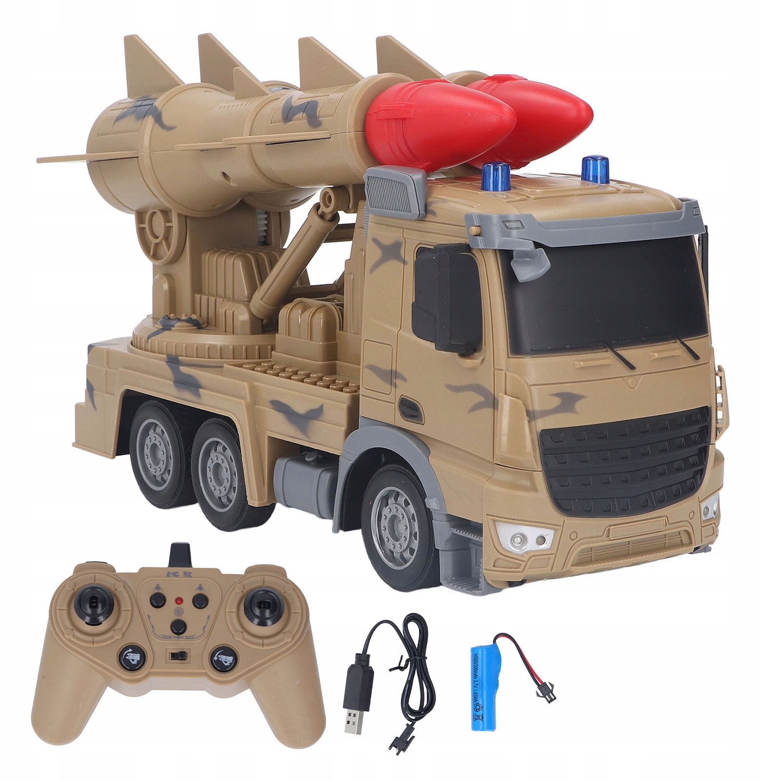 CIĘŻARÓWKA WOJSKOWA ZDALNIE STEROWANA RC