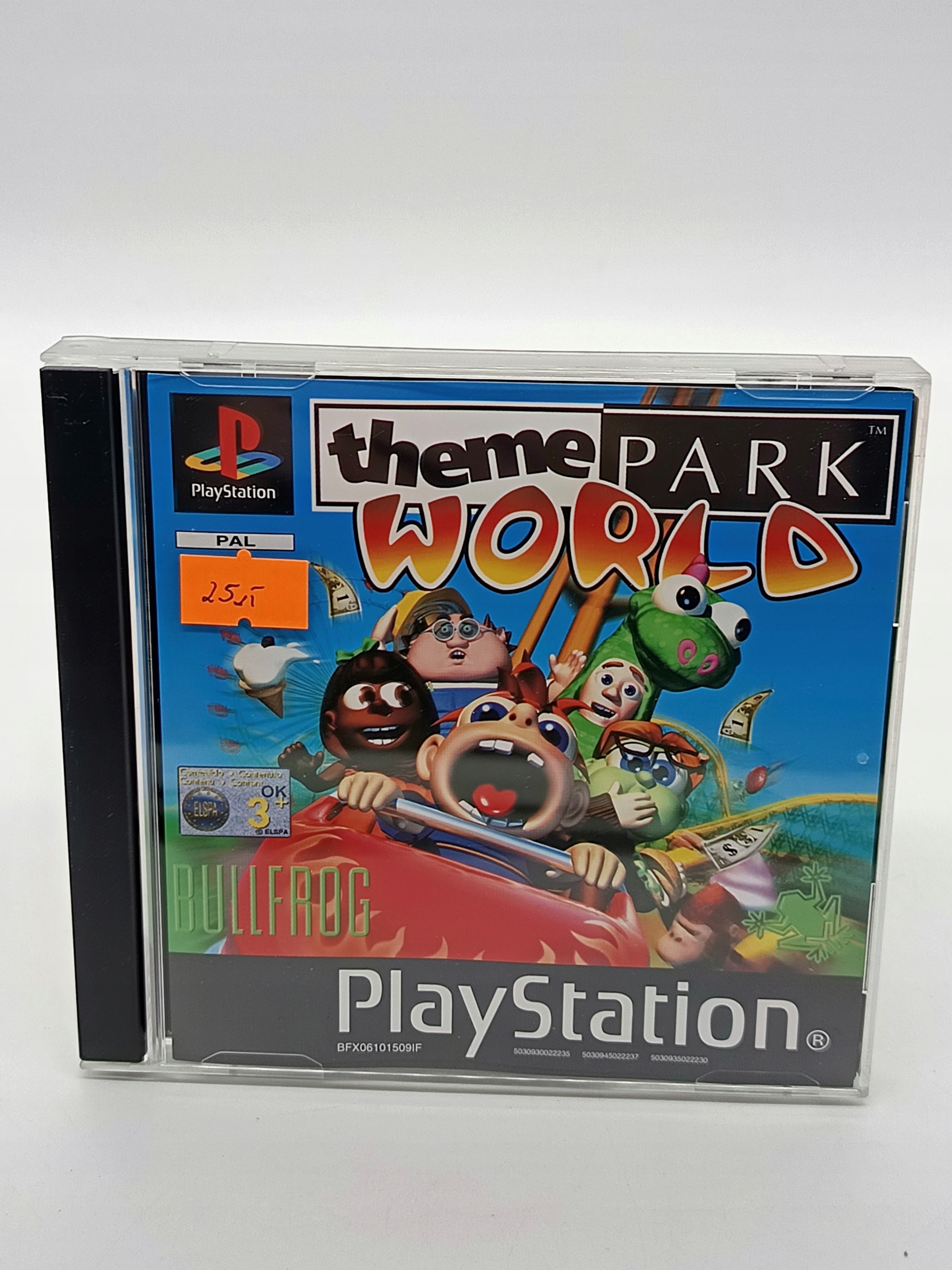 THEME PARK WORLD CLASSICS PlayStation (PSX) pudełkowa