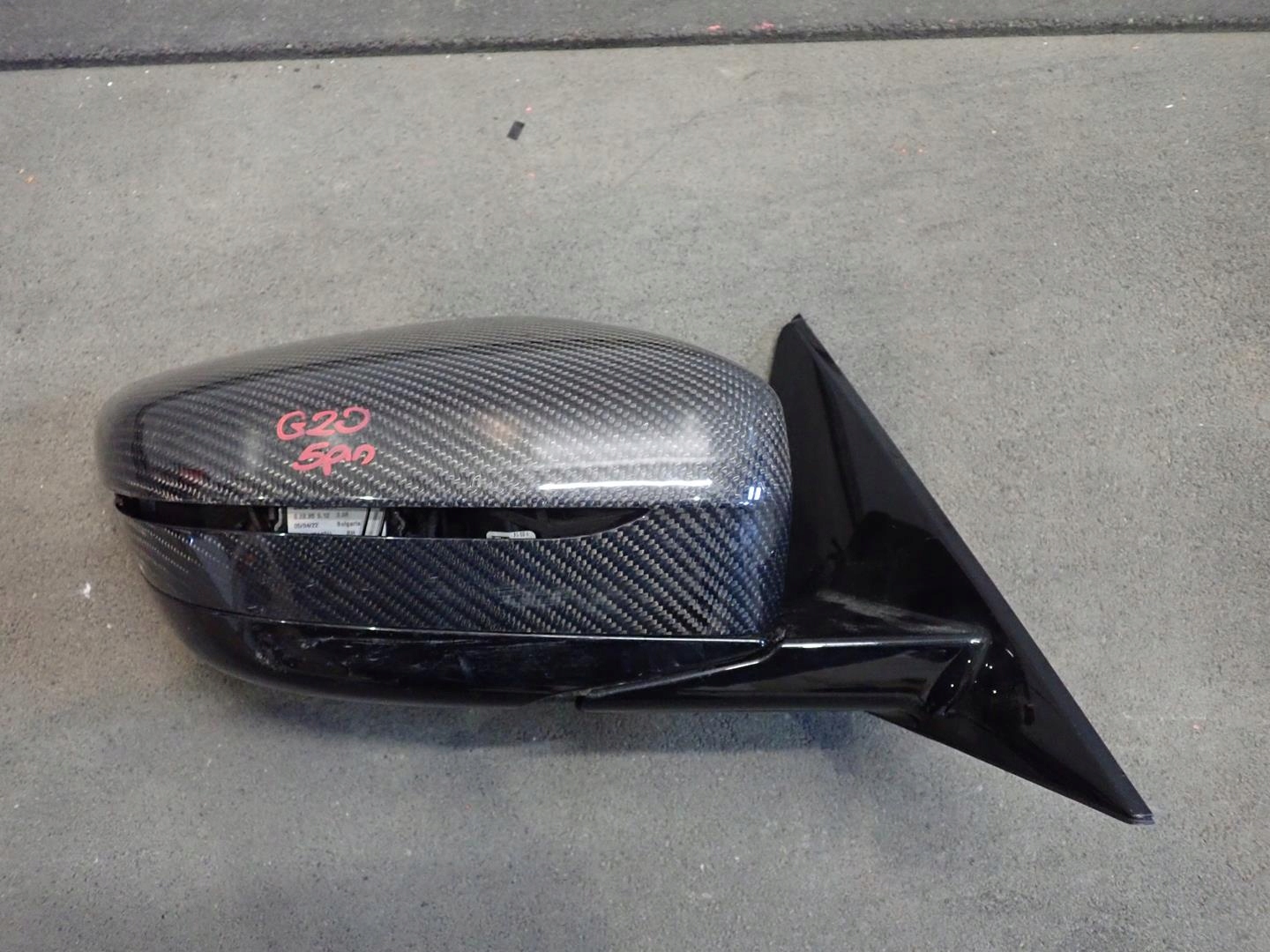 mirror right BMW 3 G20 G21 2018 CARBON 5PIN
