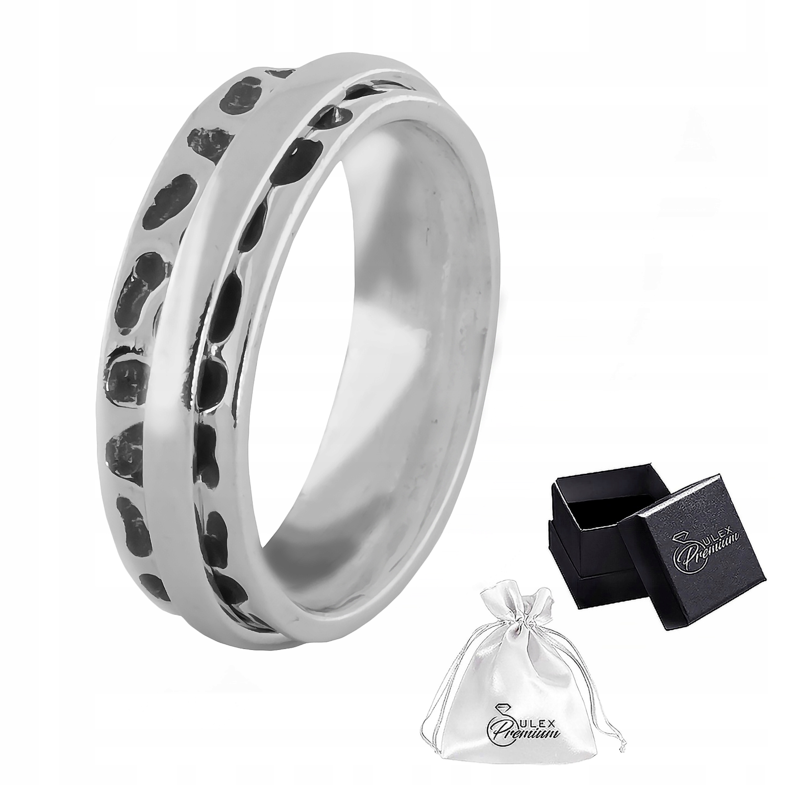 Prstýnek stříbro 925 Dámský otočný prsten Antistresový prvek| vel. 15