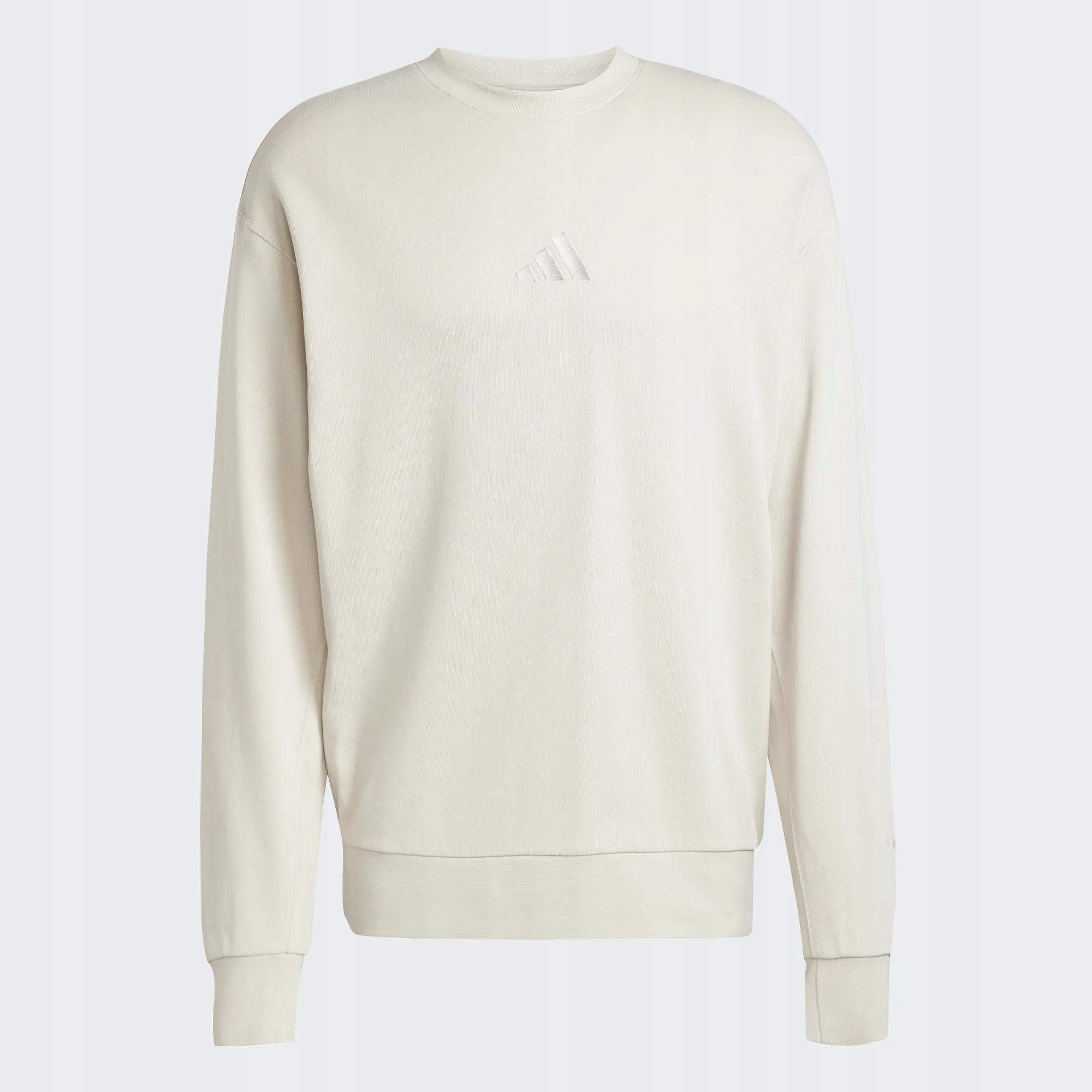 Adidas Pánská Mikina Béžová Bez Kapuce Bavlněná JI6386 Vel. XL