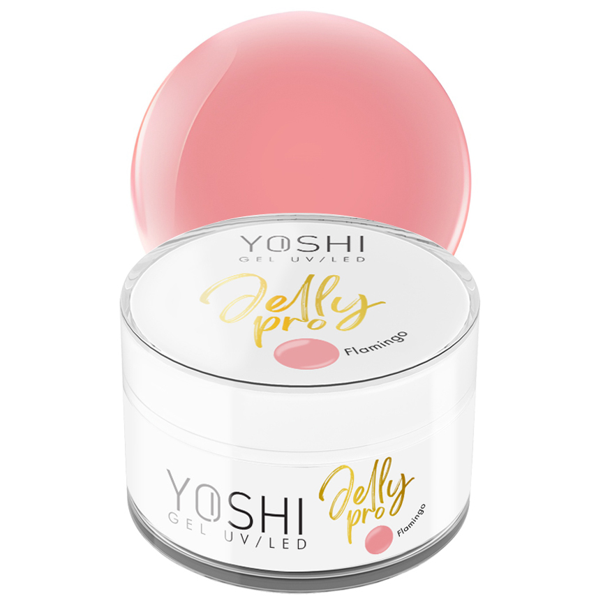 Yoshi Stavební Gel Želé Jelly Pro Gel Uv/led 50 ml Flamingo
