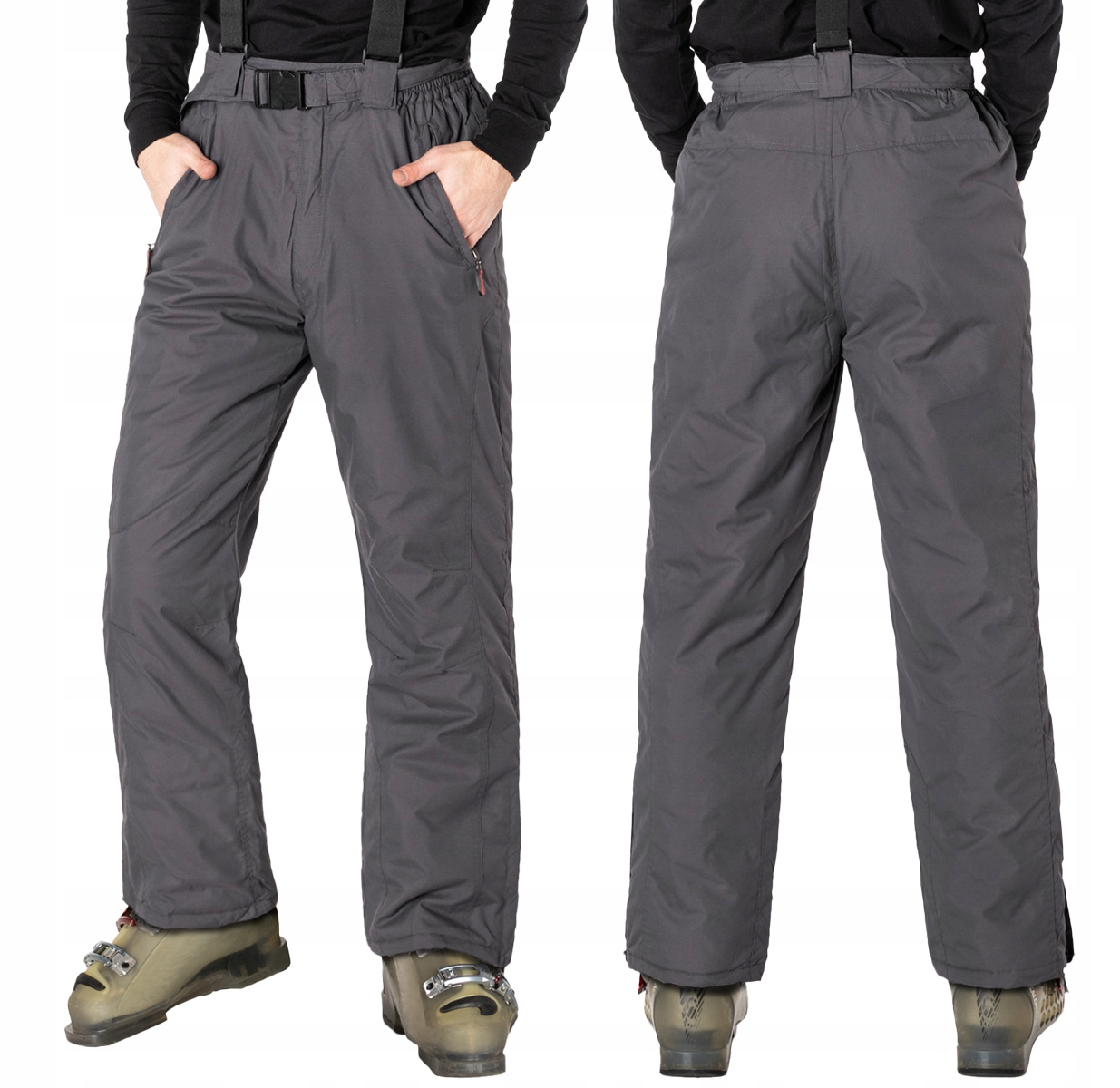 Ciepłe Spodnie Narciarskie Damskie Męskie Sport Narty Snowboard 1116-04 3XL