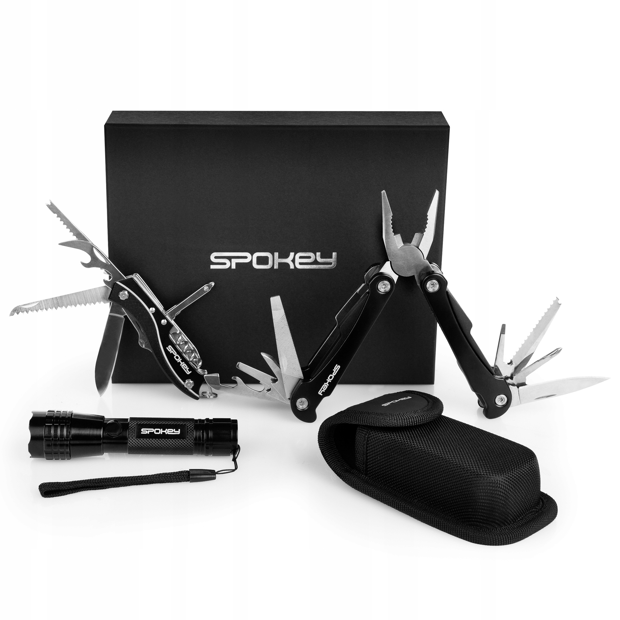 Zestaw narzędzi multitool Spokey 27w1 Bold latarka