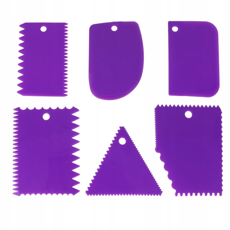 ŁOPATKI DO KREMU SKROBAK ŁOPATKA PACKA 6 szt