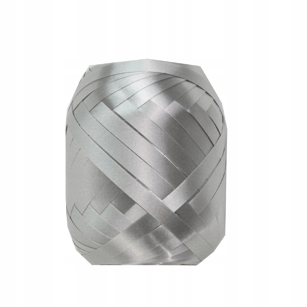 

Tasiemka wstążka metalizowana Srebrna 20m W17