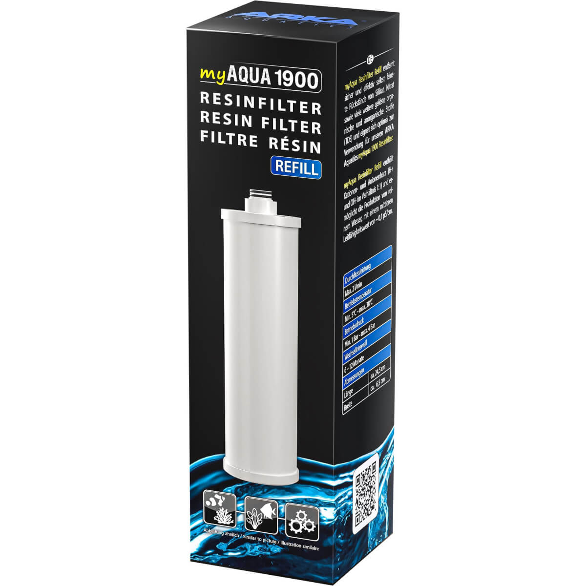 Levně Arka Resin Filter Refill Náplň do myAqua 1900