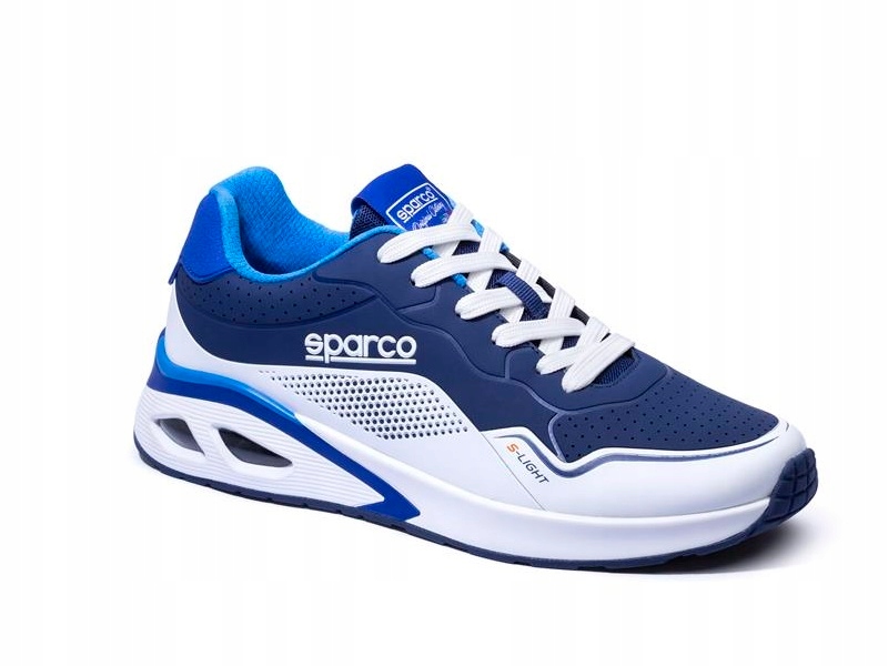 Sportovní boty Sparco S-light tmavě modré a bílé, vel 48