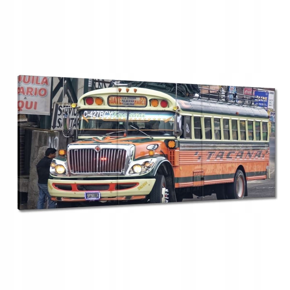 Obrazy 180x90 Autobus Úžitkové vozidlo