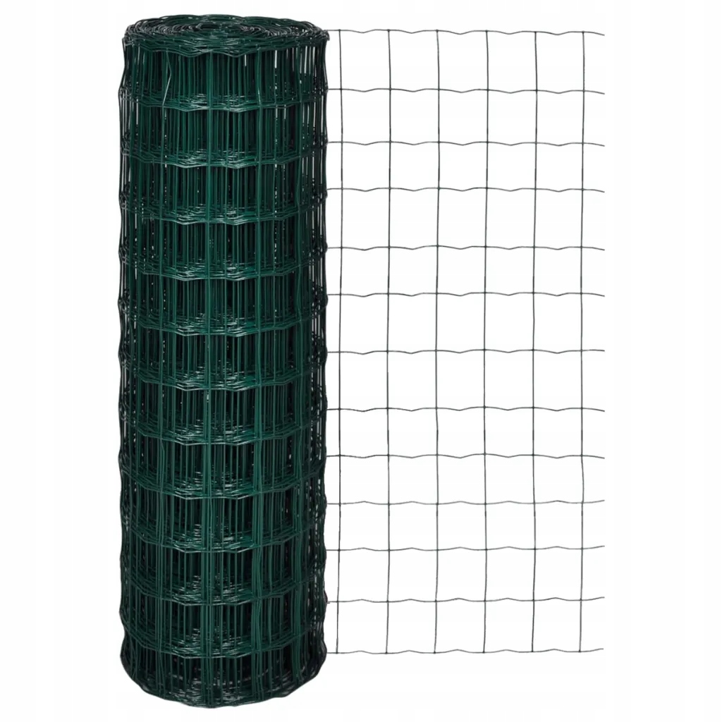 Oplocení z ocelového drátu, s Pvc povlakem, 10m x 1,2m, zelený, 100x1