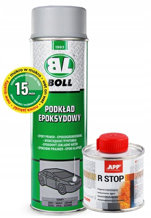 R-stop Podkład Epoksydowy Spray Zestaw