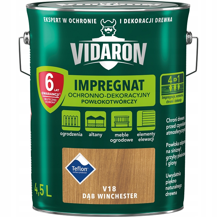 

Vidaron Impregnat V18 Dąb Winchester 4,5L