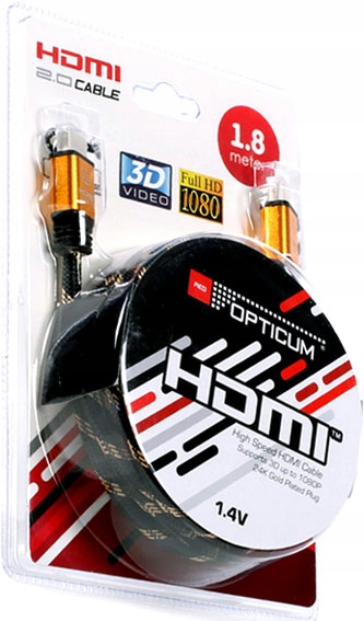 Kabel Hdmi-hdmi AX180 1.4V 3D 1.8M Ultra Hd