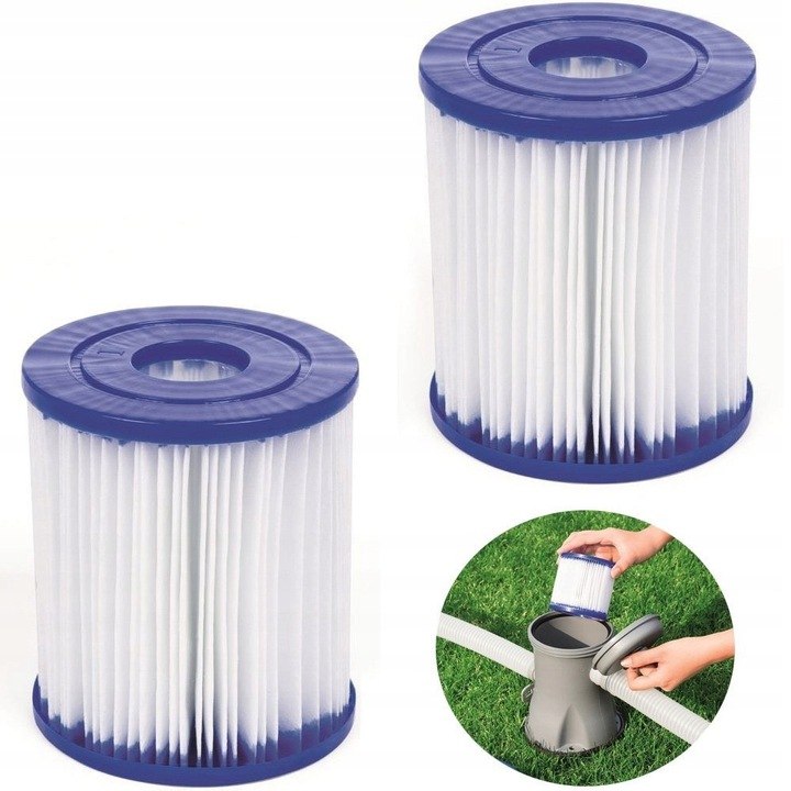 

2x Filtr pompy basenowej Bestway 1249 litrów 58093