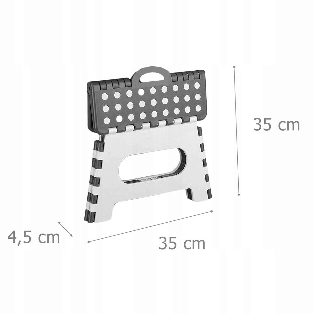 TABORET SKŁADANY POMOCNY SECURA max.350 kg Materiał inny