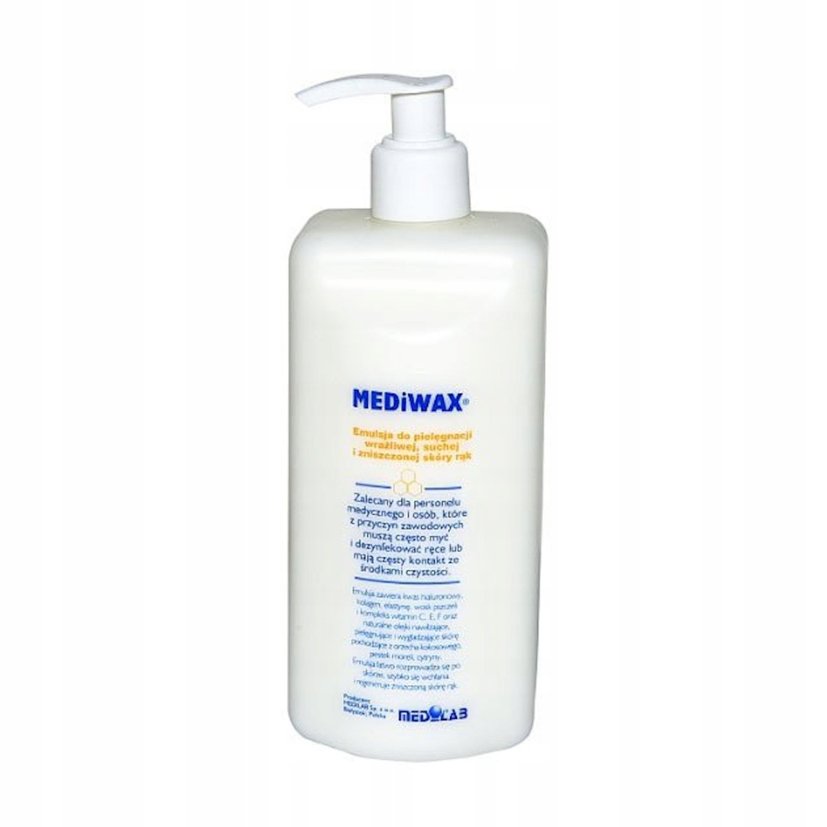 

Mediwax emulsja do rąk i ciała z pompką 500 ml