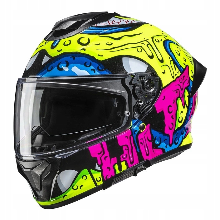 Helma Hjc C71 Squeeze Yellow/pink žltá fluo ružová modrá čierna Darčeky