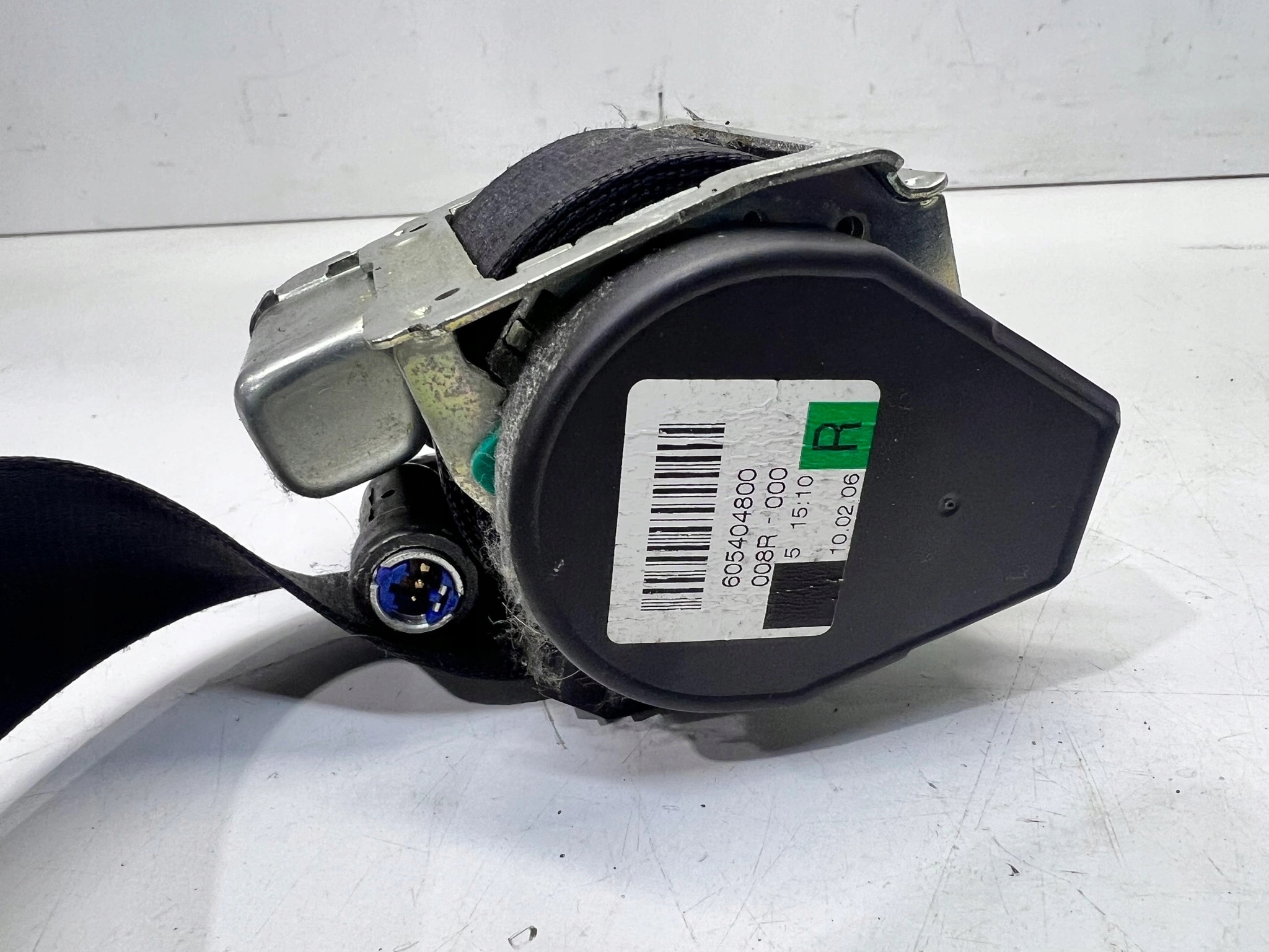 seat belt right front AUDI A6 C6 4F0857706 black