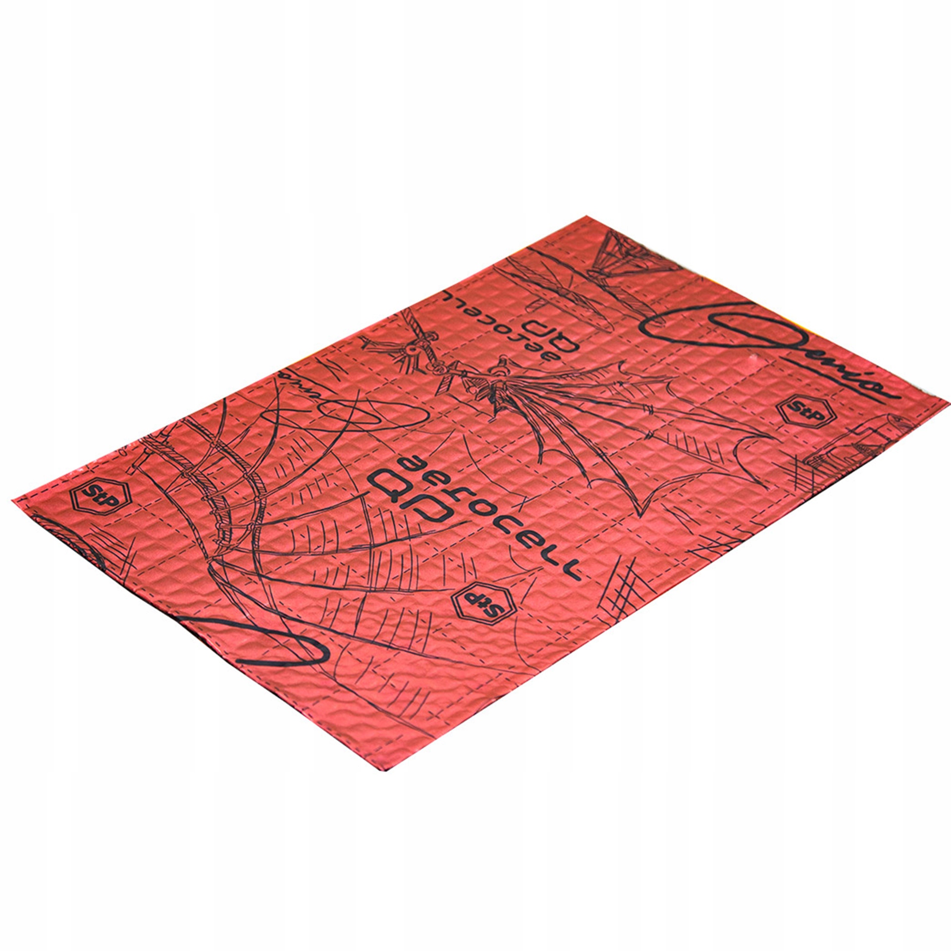 Mata wygłuszająca Aerocell 50x32cm 4mm butylowa granulkami izolująca hałas