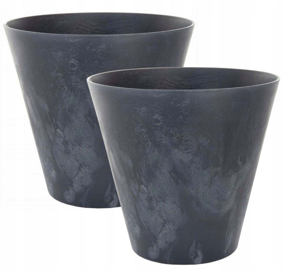 

Zestaw 2 Doniczek 40cm Tubus Beton h37cm Antracyt